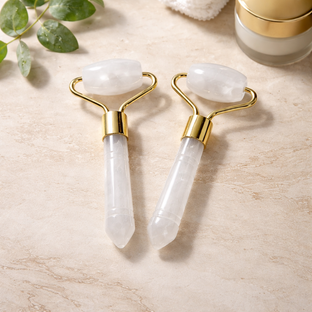 FACE ROLLER CLEAR QUARTZ