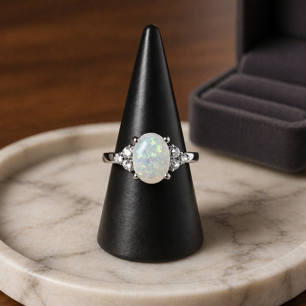 ZIRCON RING BOHEMIAN STYLE