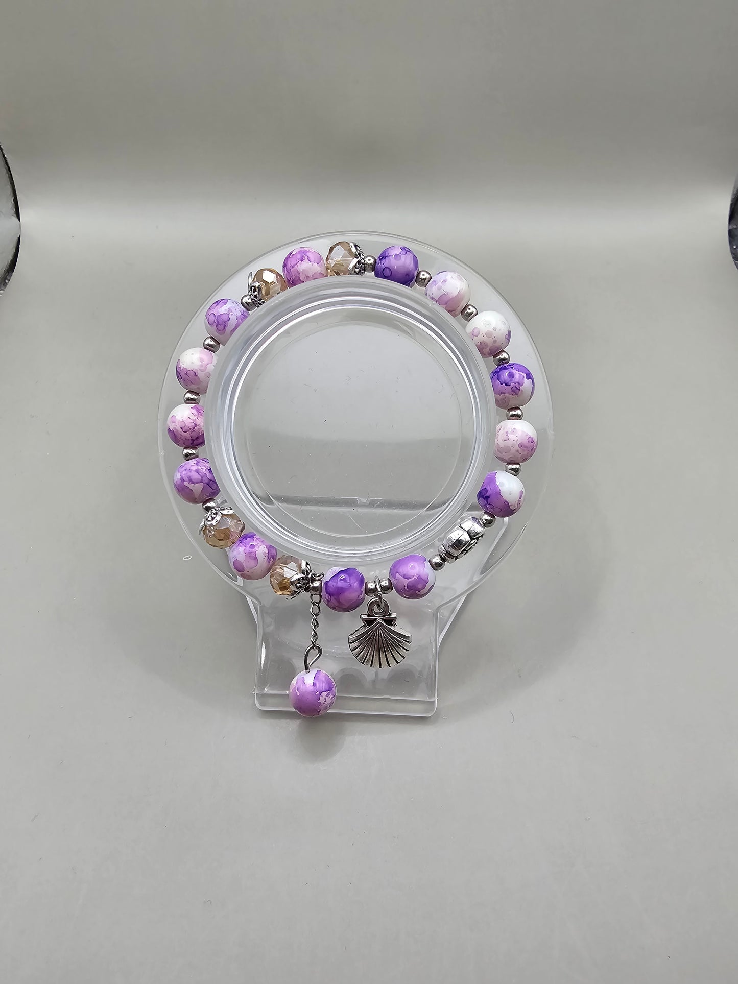 GLASS CRACKLE BRACELETS (VARIETY)