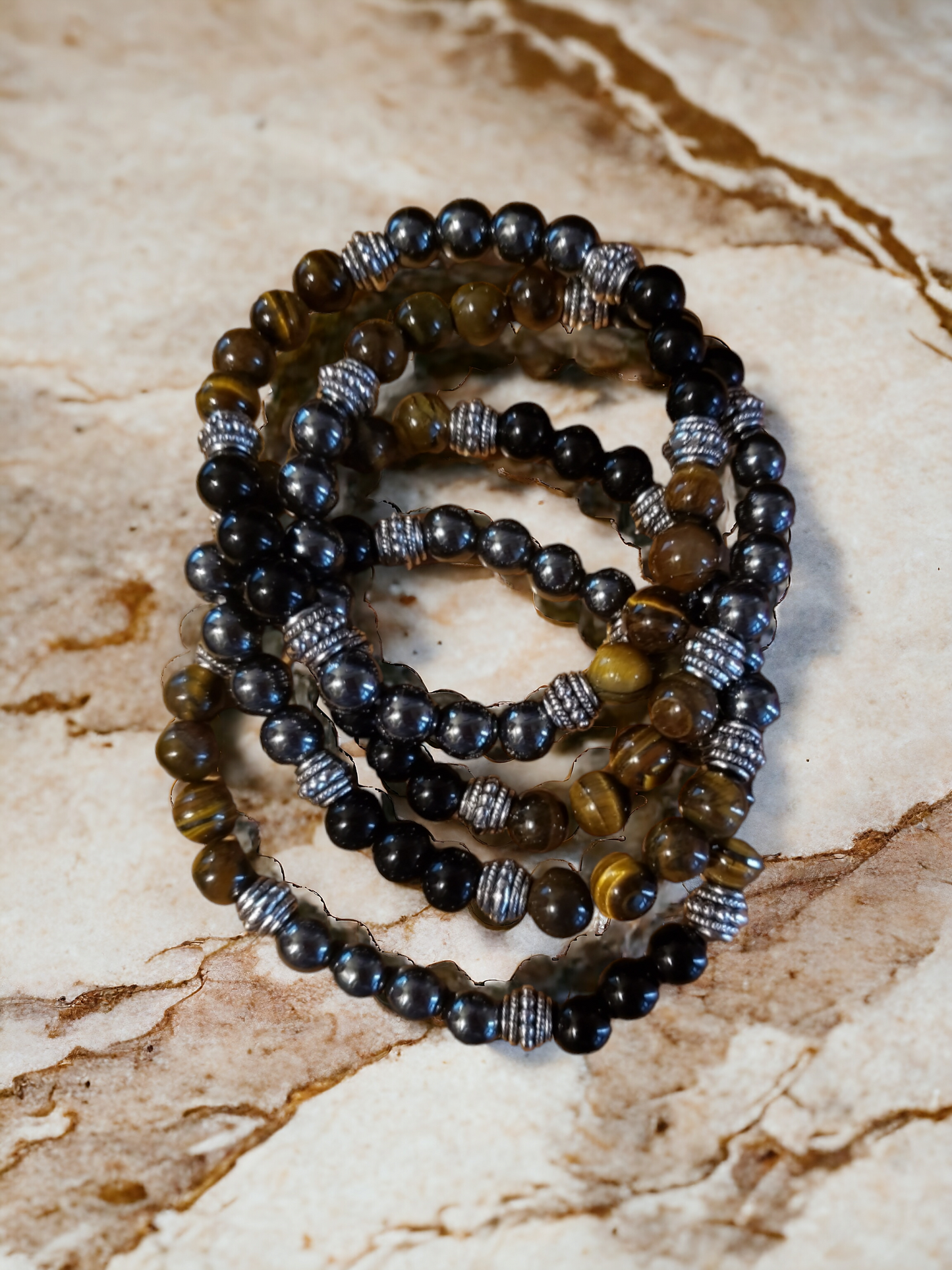 TRIPLE PROTECTION BRACELET WITH SPACER