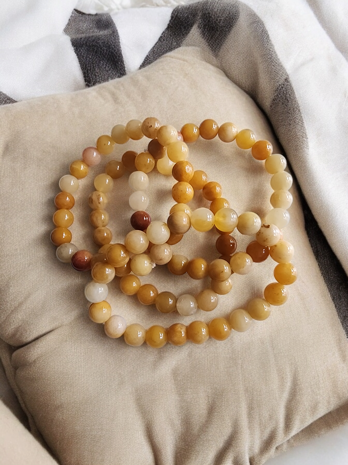 YELLOW CALCITE BRACELET