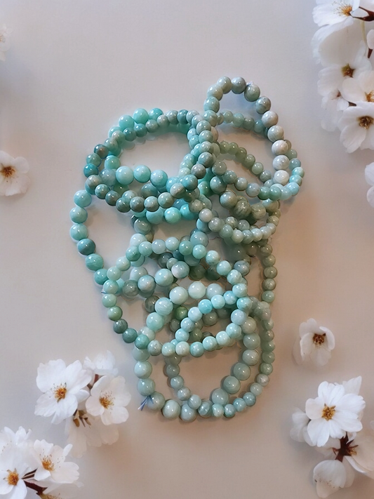 Amzonite Crystal Bracelet