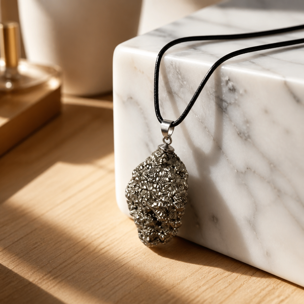 PYRITE NECKLACE