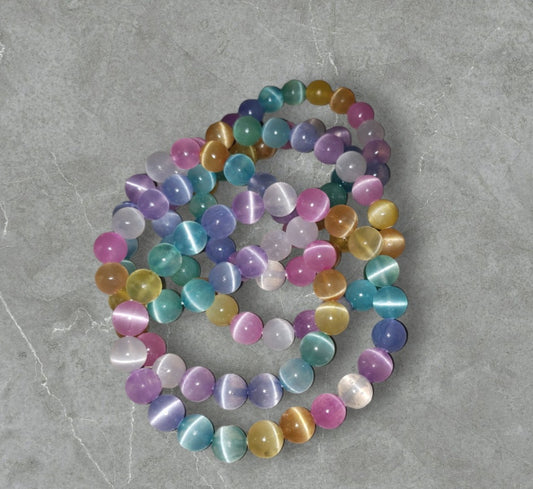 RAINBOW SELENITE BRACELET