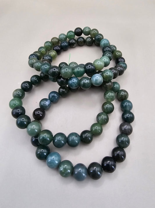 MOSS AGATE BRACELET