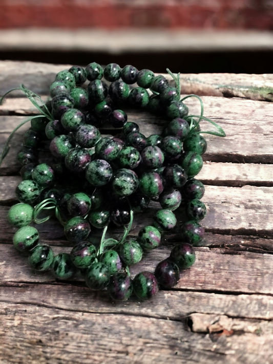 RUBY ZOISITE BRACELET