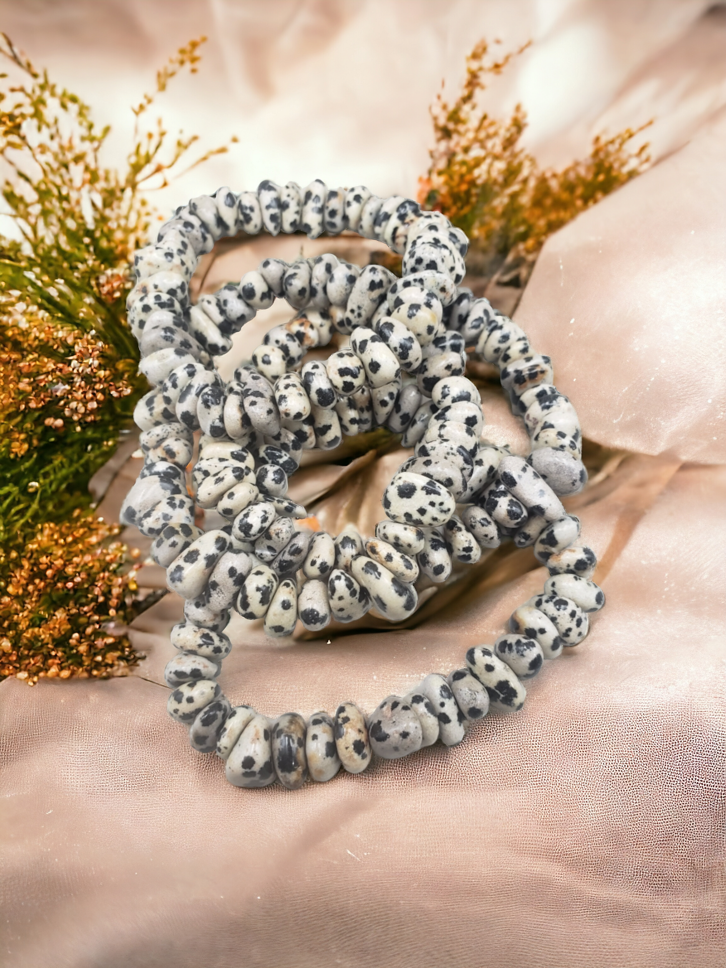 DALMATIAN JASPER BRACELET