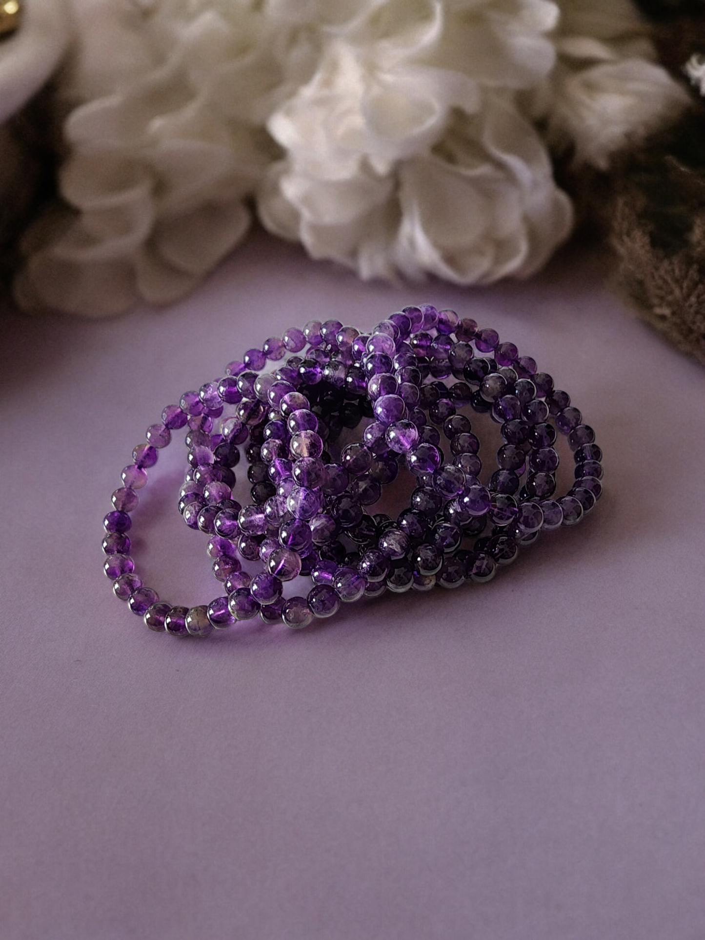 Amethyst Crystal Bracelet