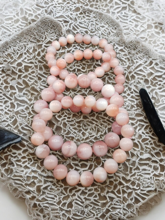 PINK AGATE BRACELET
