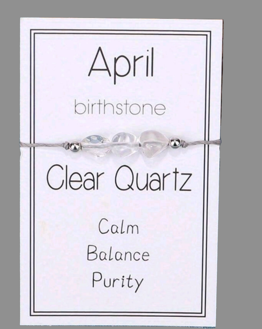 NATURAL GEMSTONE BIRTHSTONE BRACELET (1)