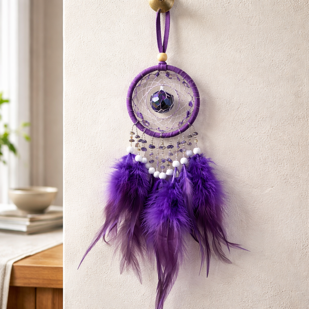 AMETHYST DREAM CATCHER