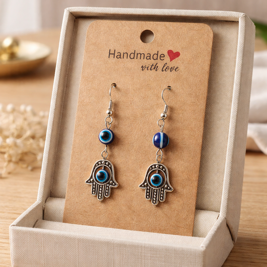 HAMSA DANGLE EARRINGS