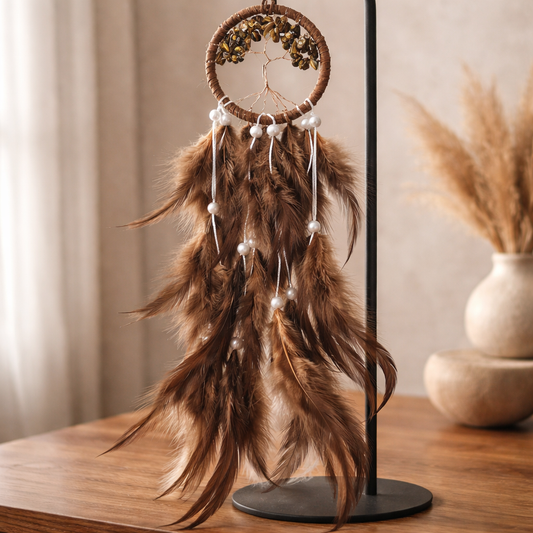 TIGEREYE DREAM CATCHER