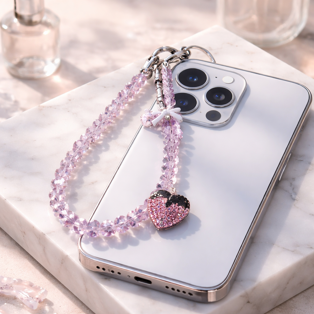 CELL PHONE KEY CHAIN OR BAG CHARM