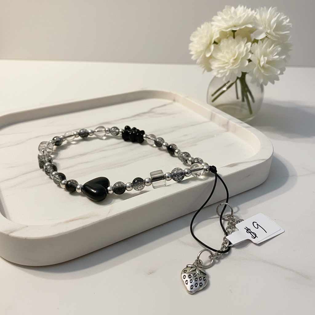 CELL PHONE KEY CHAIN OR BAG CHARM