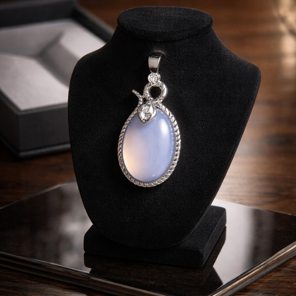 OPALITE SNAKE PENDANT