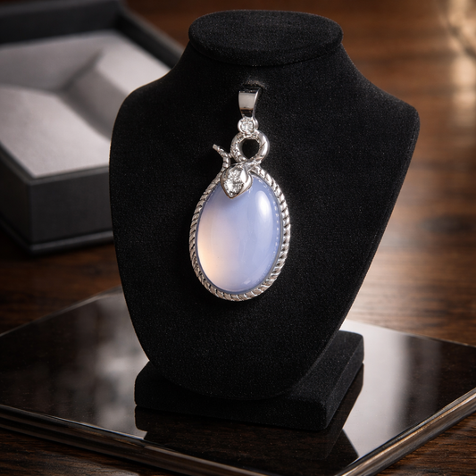 OPALITE SNAKE PENDANT