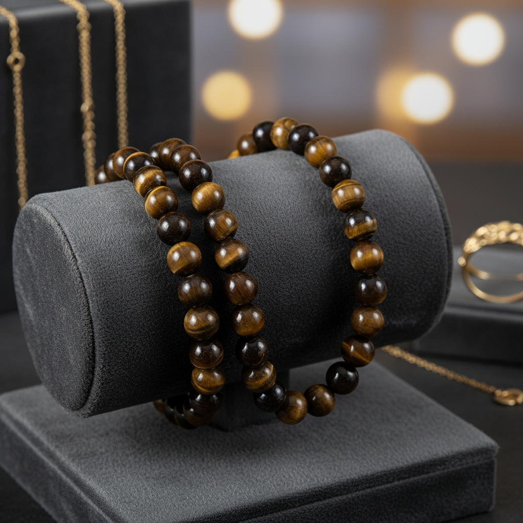 TIGER EYE BRACELET 10 mm